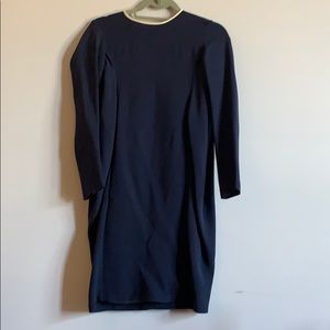 Raoul Navy Long Sleeve Dress